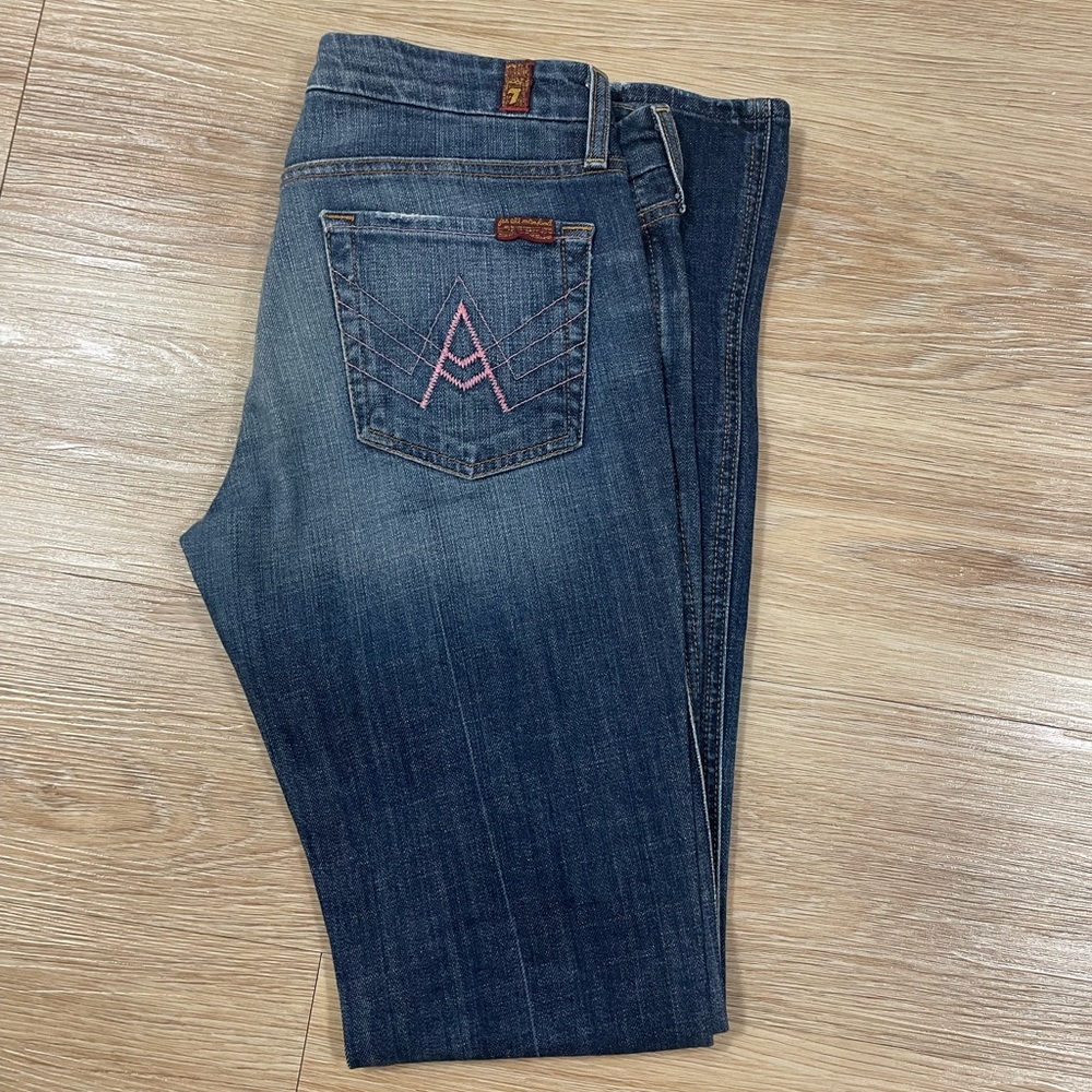 7 For All Mankind “A” Pocket Flare Jeans